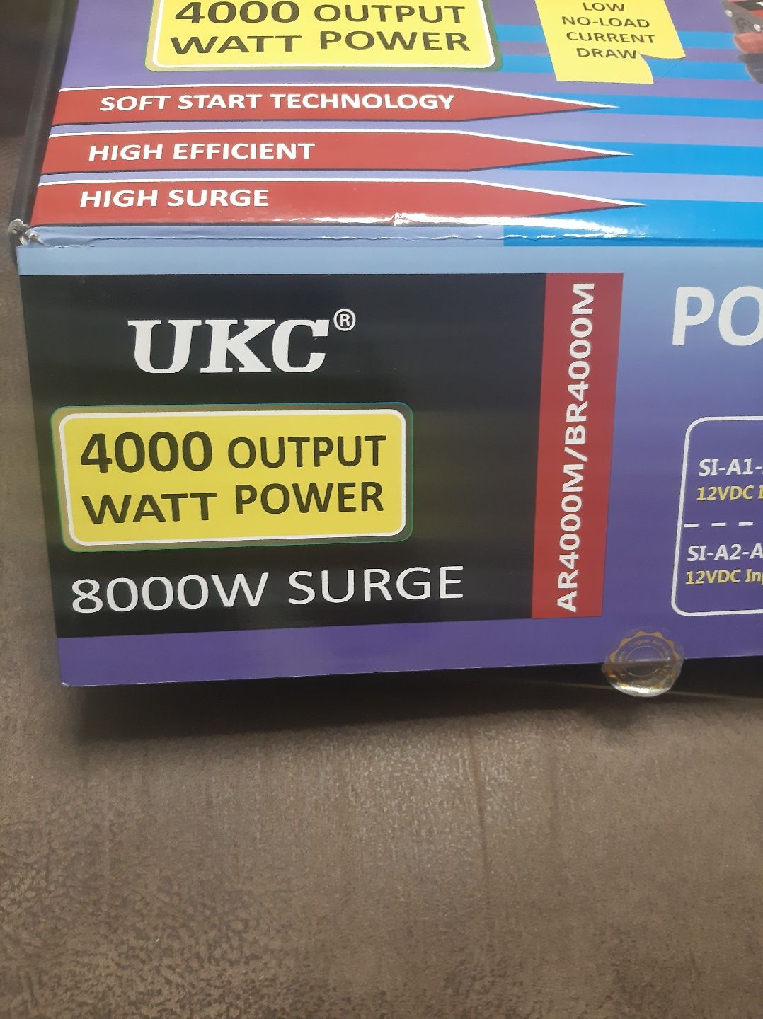 4000 w 12/220v инвертор 8000 w пиковая