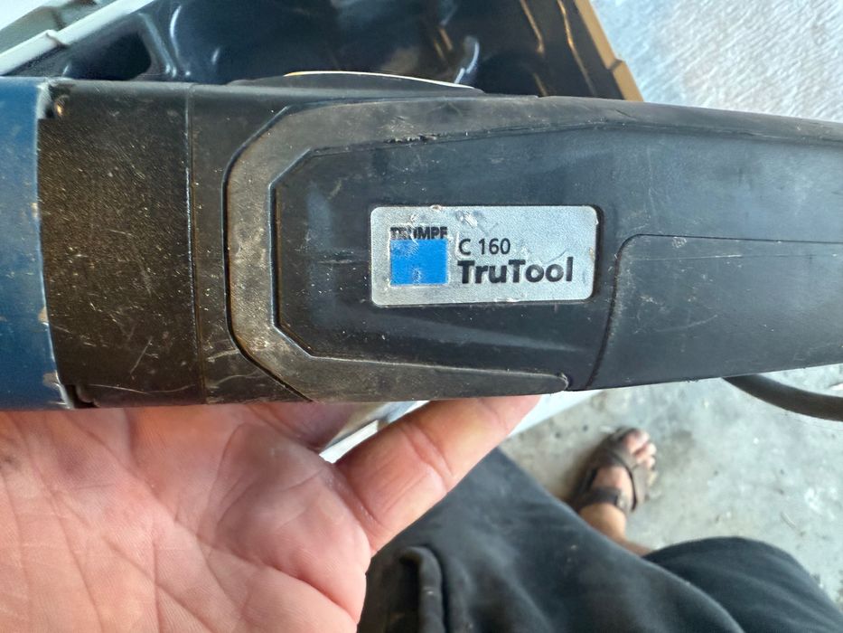 Norzyce elektryczne do blachy Trumpf trutool c160 z odcinaczem wióra.