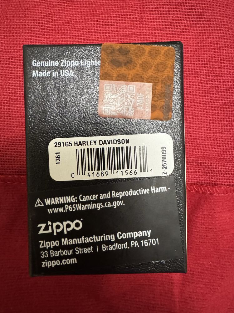 Zippo Harley Davidson Armor case (29165)