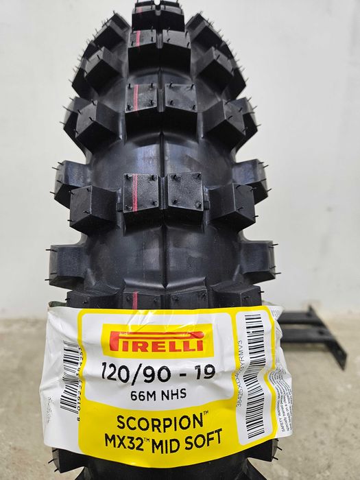 Opona Pirelli 120/90-19 Scorpion MX32 Mid Soft cross enduro mx