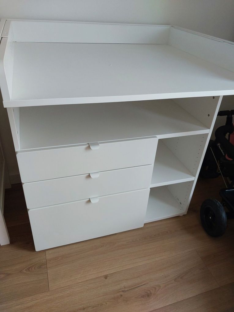 Komoda ze stołem do przewijania, przewijak dla dziecka ikea