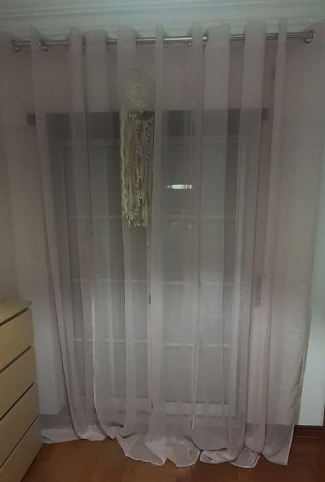 Cortinados em organza