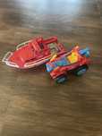 Auto super zings  łódź playmobil