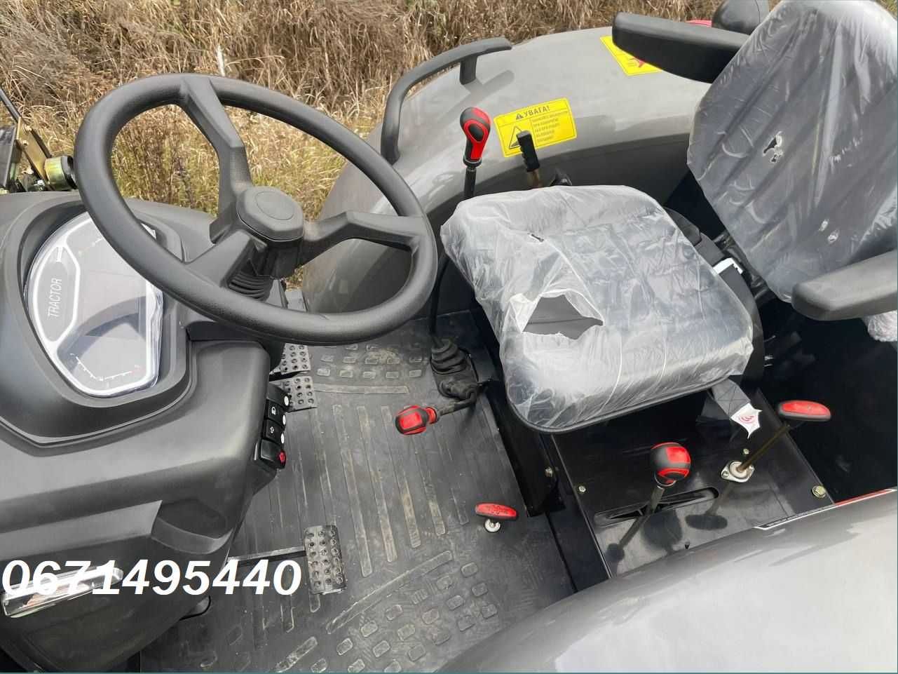 Трактор Скаут ТЕ-504 Рівна підлога + Гума Armour + 2 циліндра + Реверс