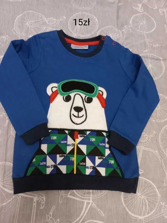 NOWE spodnie bluza sweter r74/80 5.10.15. newbie kappa elefun