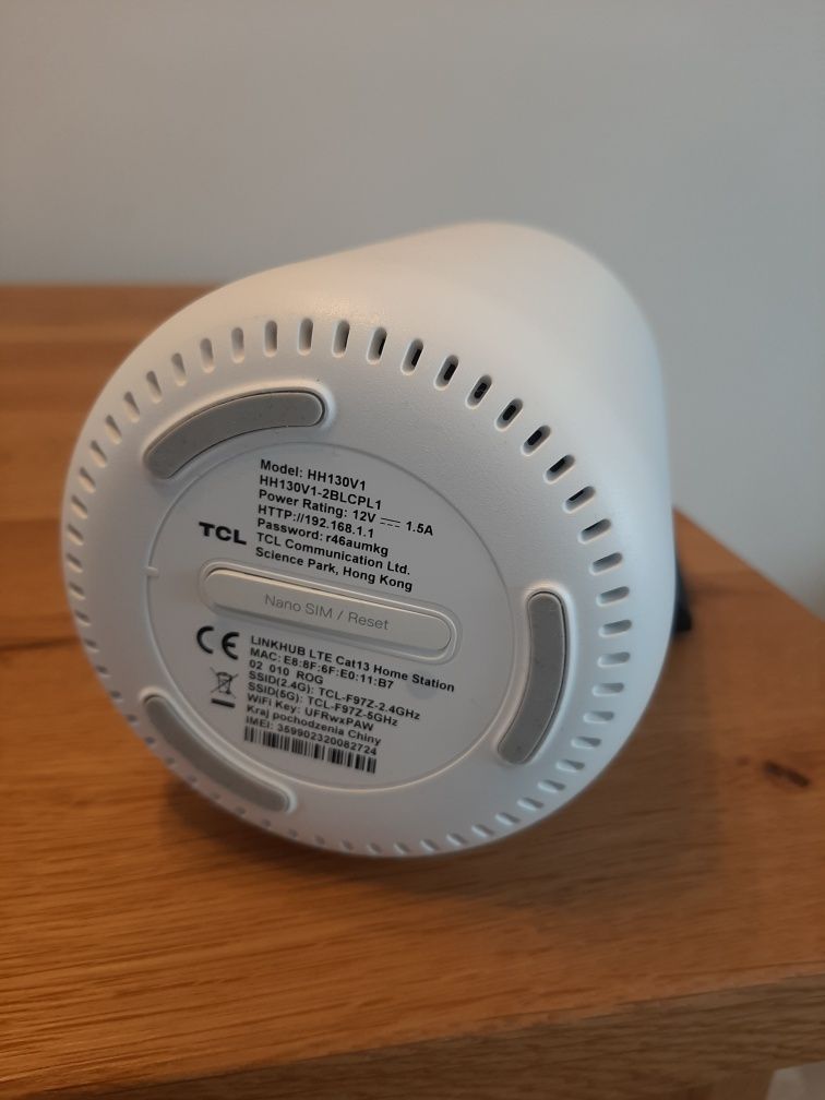 Modem TCL HH130V1 LTE Cat13 Home Station