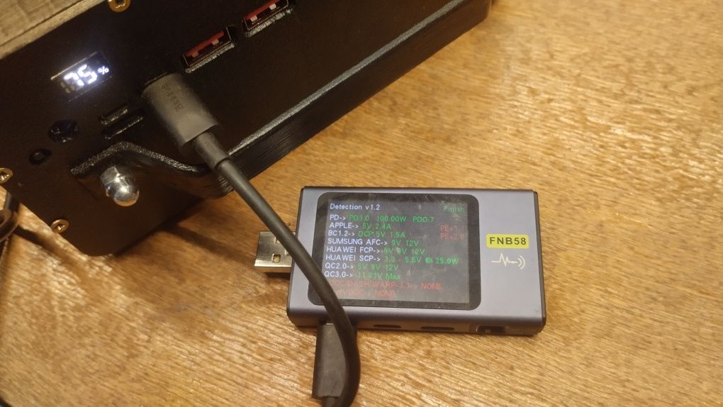 Потужний Павербанк, Power bank, 100вт, pd 100w, 140000мач, 500втч