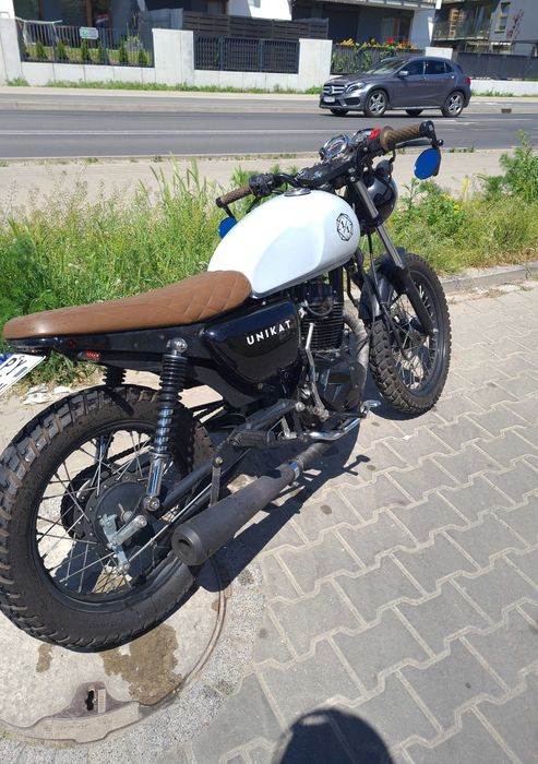 motocykl Romet 125 Cafe racer unikat