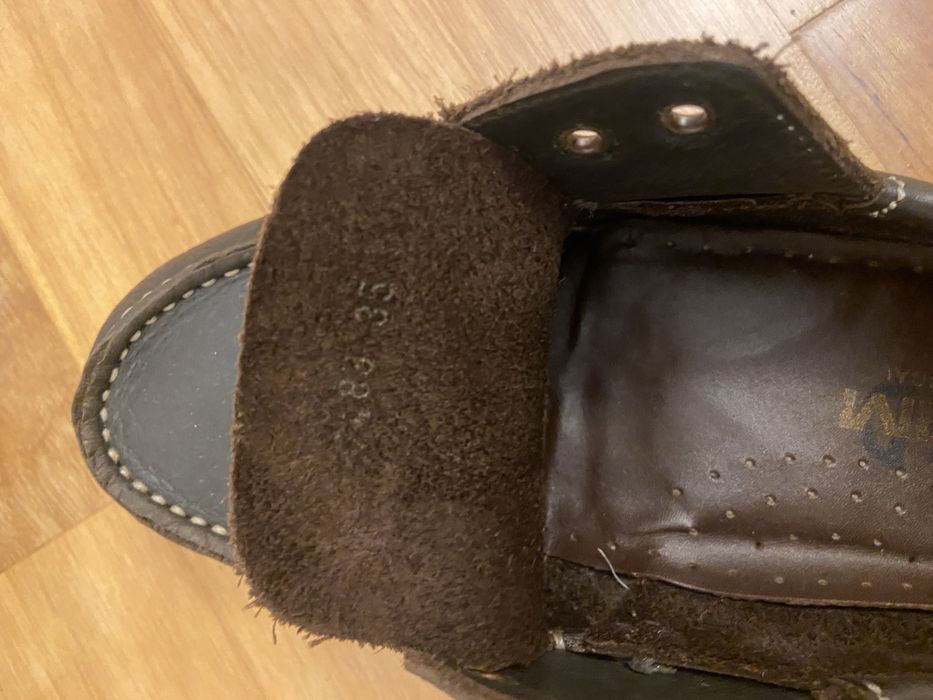 Sapatos vela nr 35 castanhos