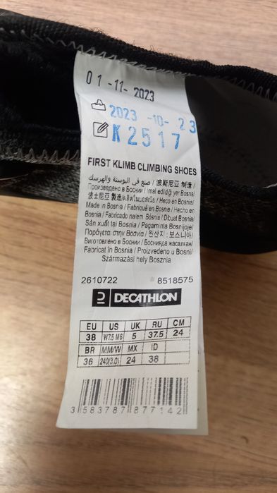 Buty do wspinaczki SIMOND FIRST KLIMB