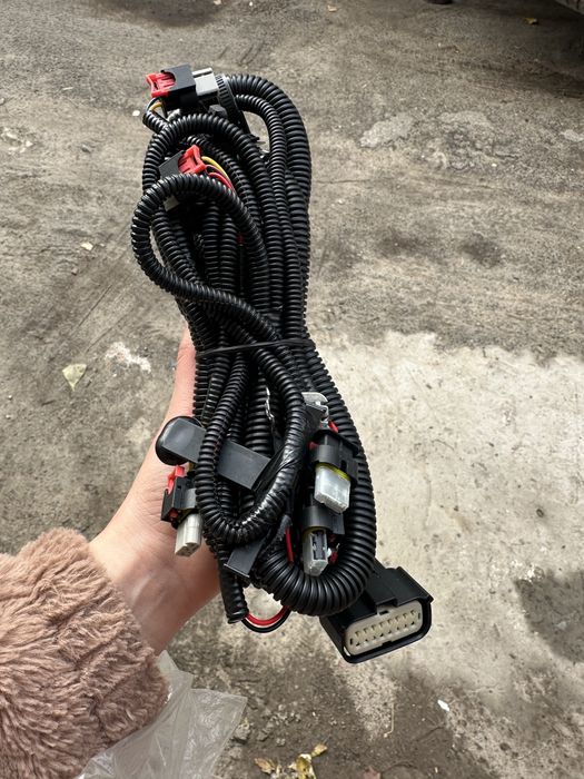 Провода переднього бампера тесла model 3