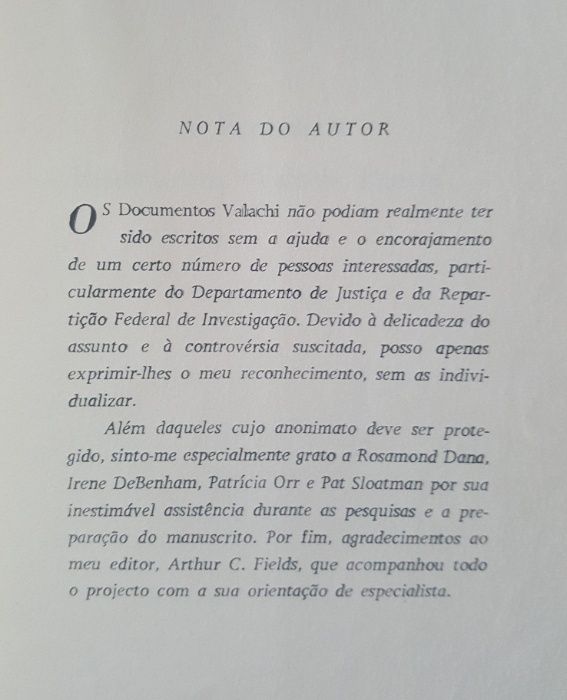 O Caso Valachi, Peter Maas