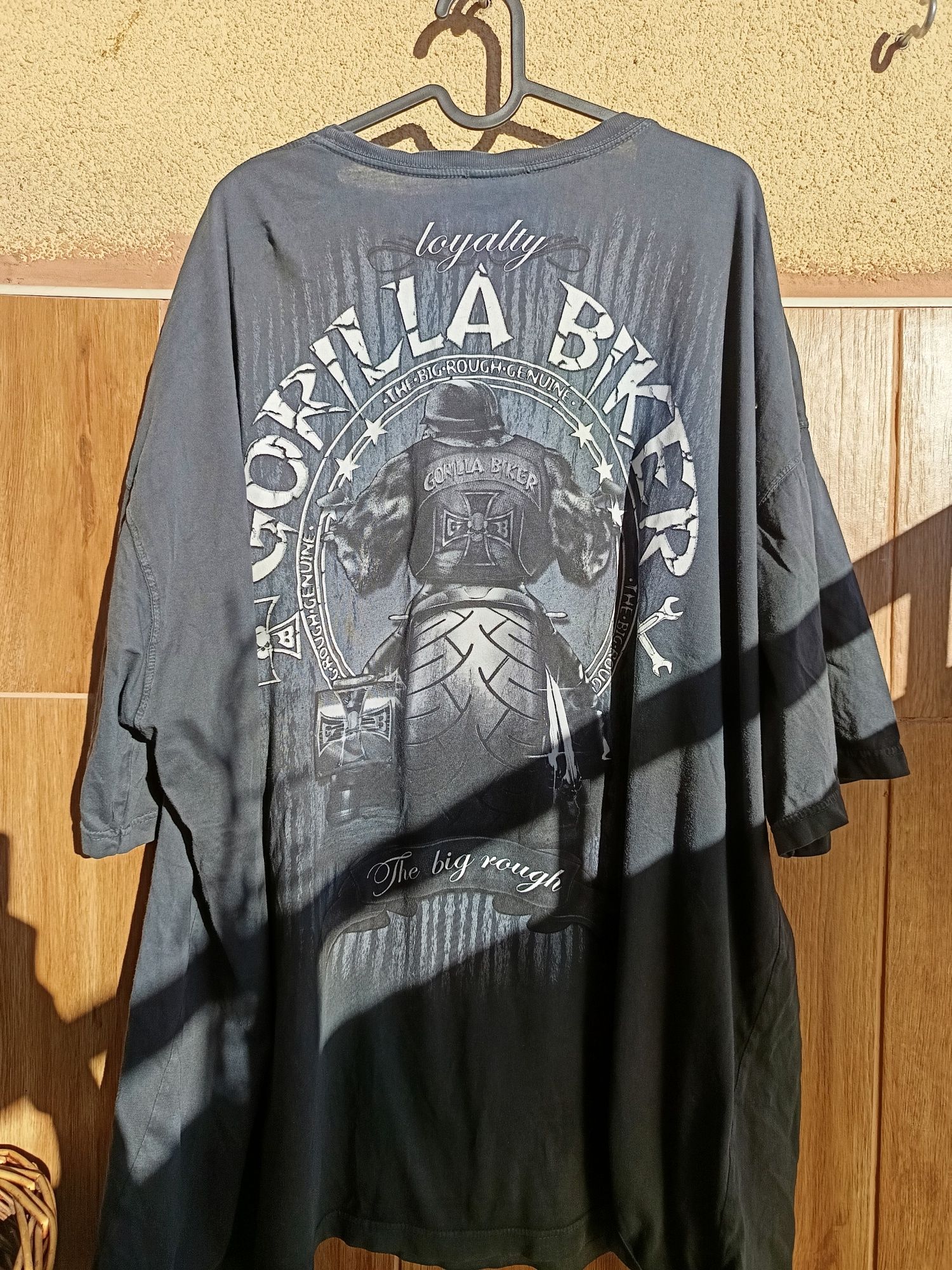 Koszulka T-shirt Silberrücken Gorilla Biker size 4XL Vintage Oldschool
