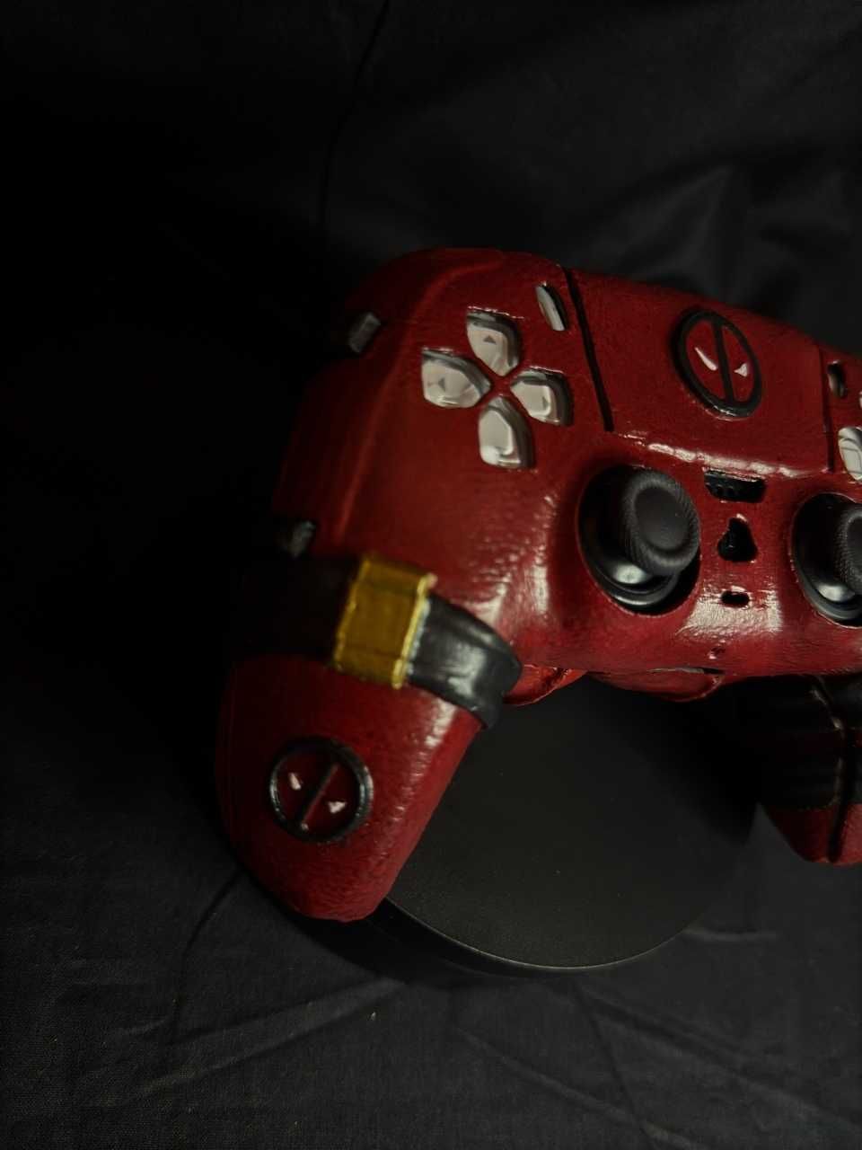 Case Pad Kontroler PS5, Deadpool, Marvel, Playstation 5, Druk 3D