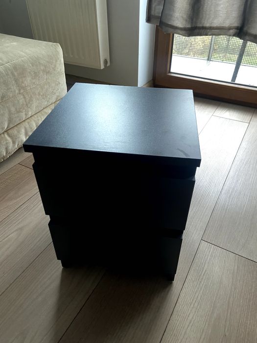 czarna szafka nocna Ikea jak nowa