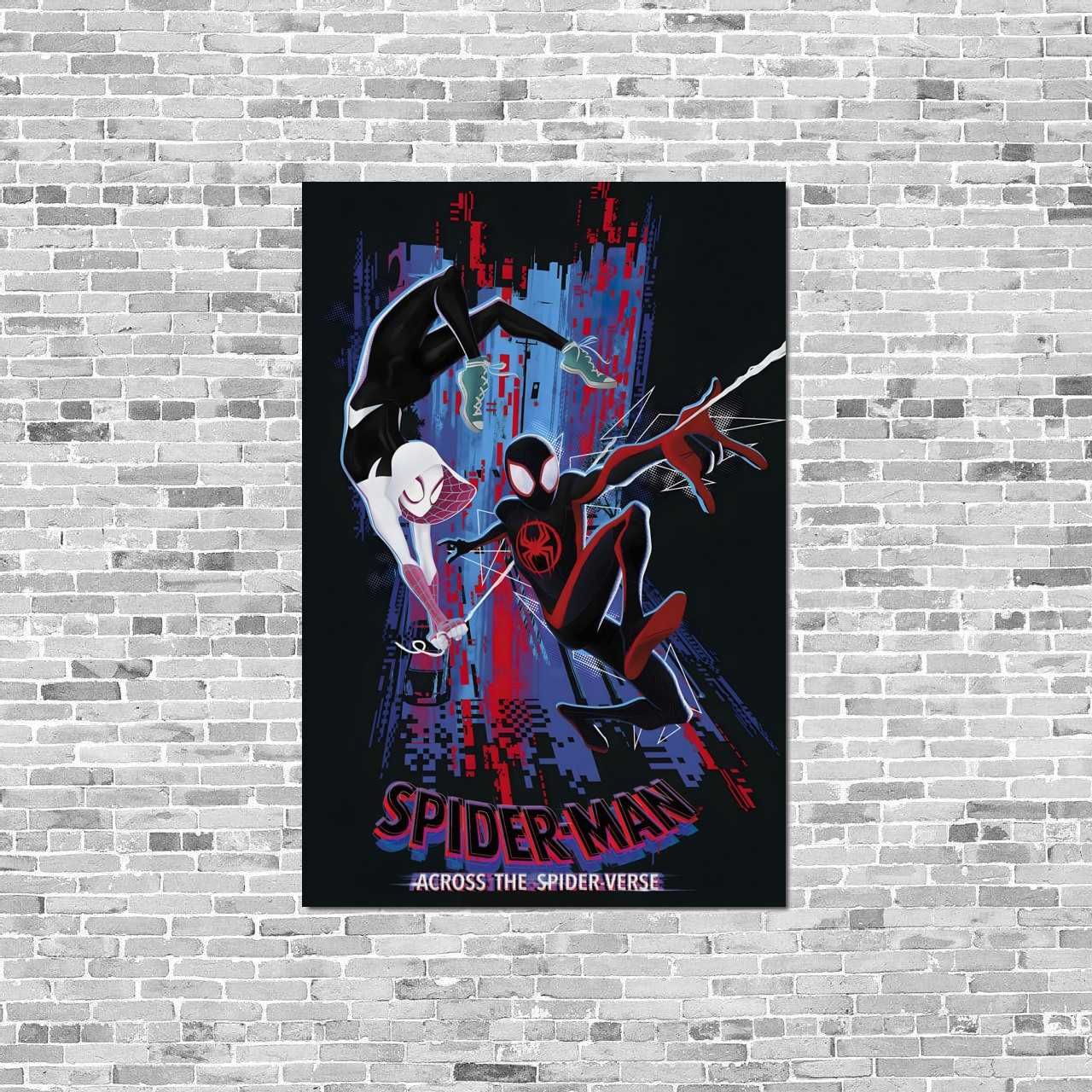 Плакати Людина-павук Крізь Всесвіт 2023 Спайдермен Spider-Man постери