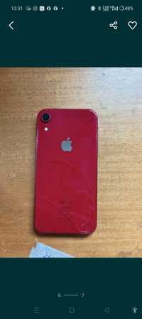 iPhone XR vermelho bloqueado