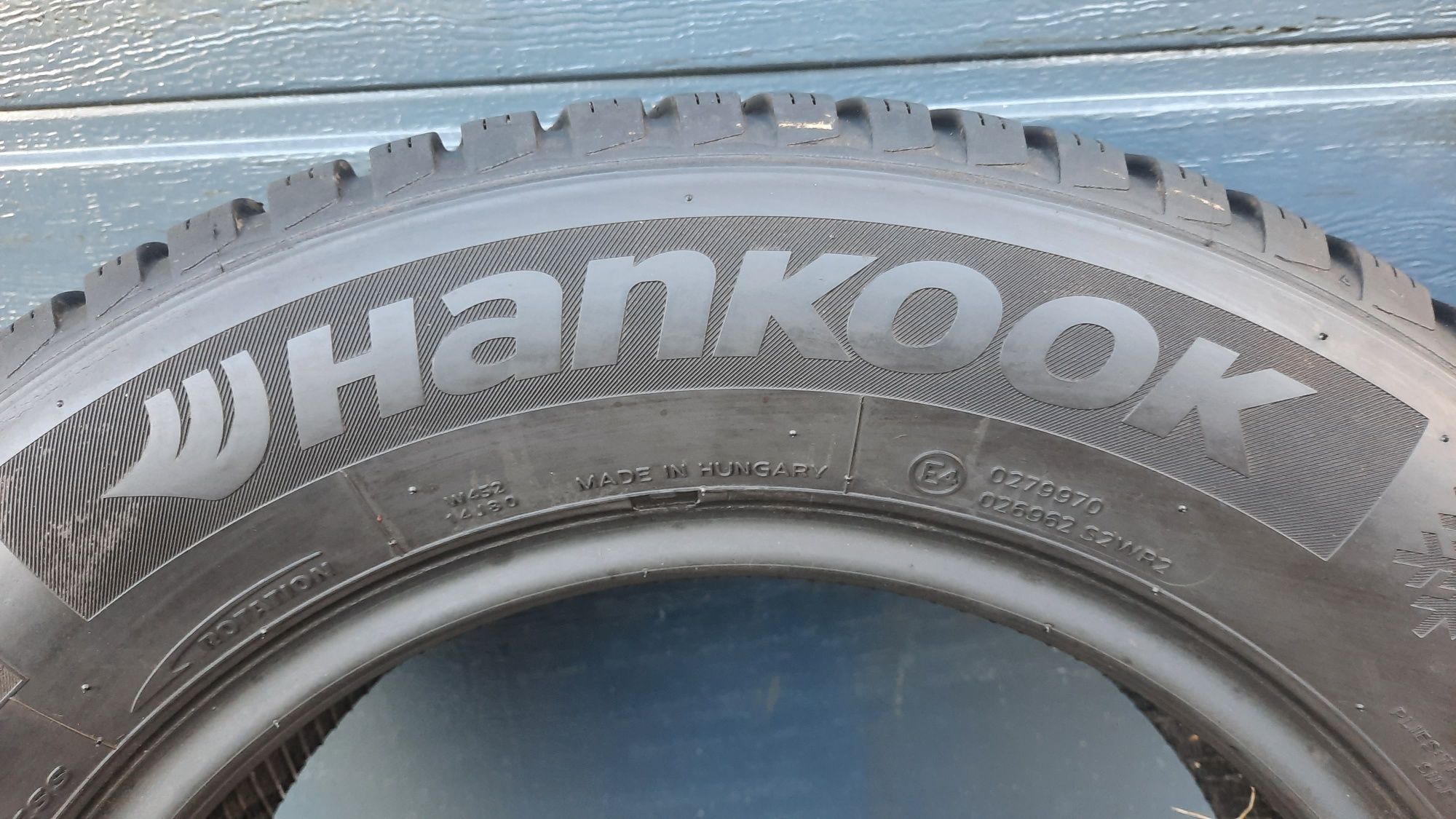 Hankook 195/65 R15 Winter 2017 6.3 mm