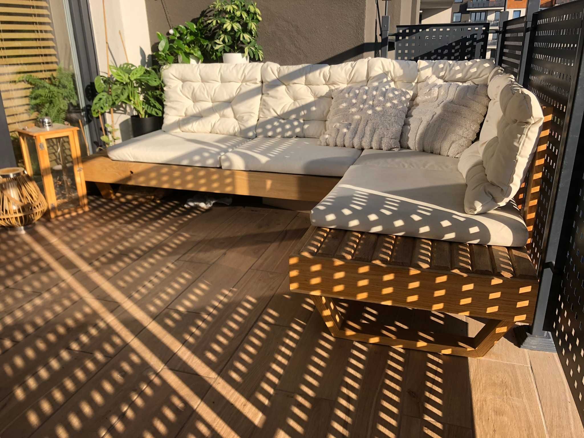 Narożnik, wypoczynek na taras, balkon