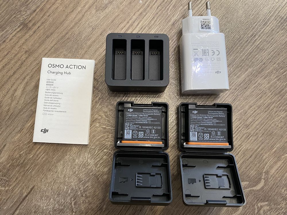 Зарядний комплект для DJI Osmo Action Part 6 Charging Kit
