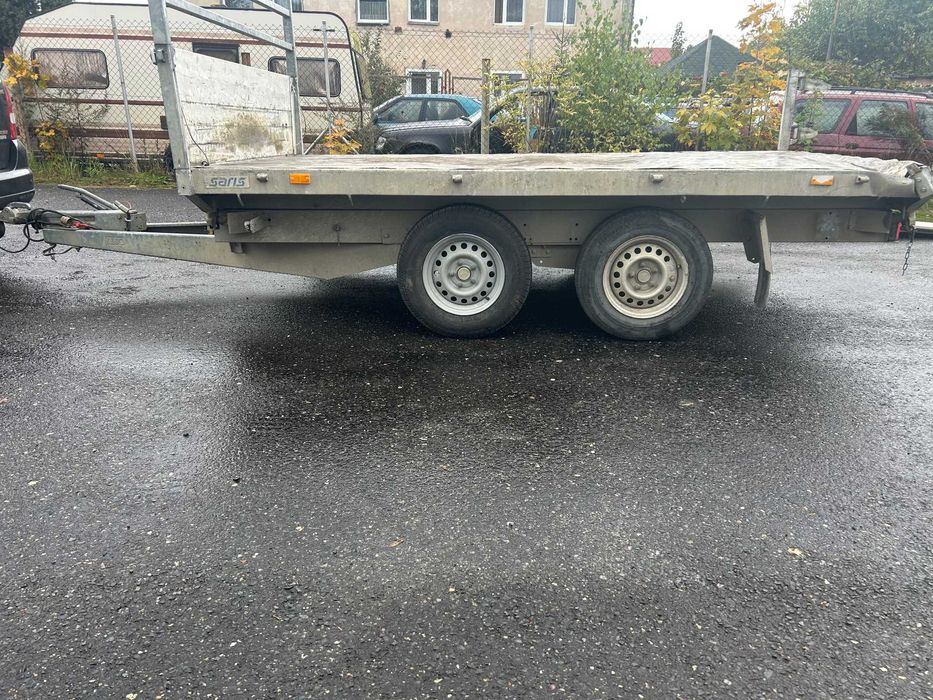 Przyczepa wywrotka kiper 3500 kg 3,5 tony SARIS C3500 lekko uszkodzona