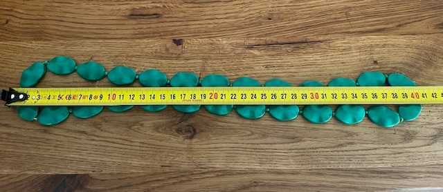 Naszyjnik zielone korale