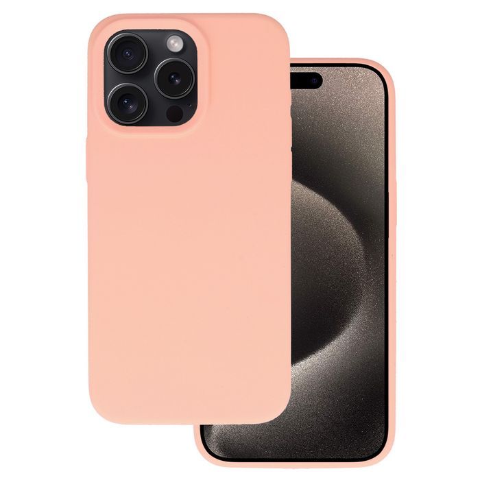 Silicone Lite Case Do Samsung Galaxy M34 5G Brzoskwiniowy