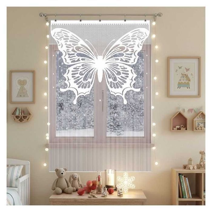 Firanka Pillango 100 x 165 cm DomoweTekstylia | WN97P1 100