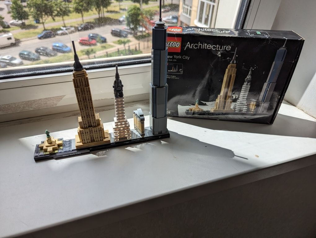 Конструктор Lego Architecture Париж, Лондон, Нью-йорк