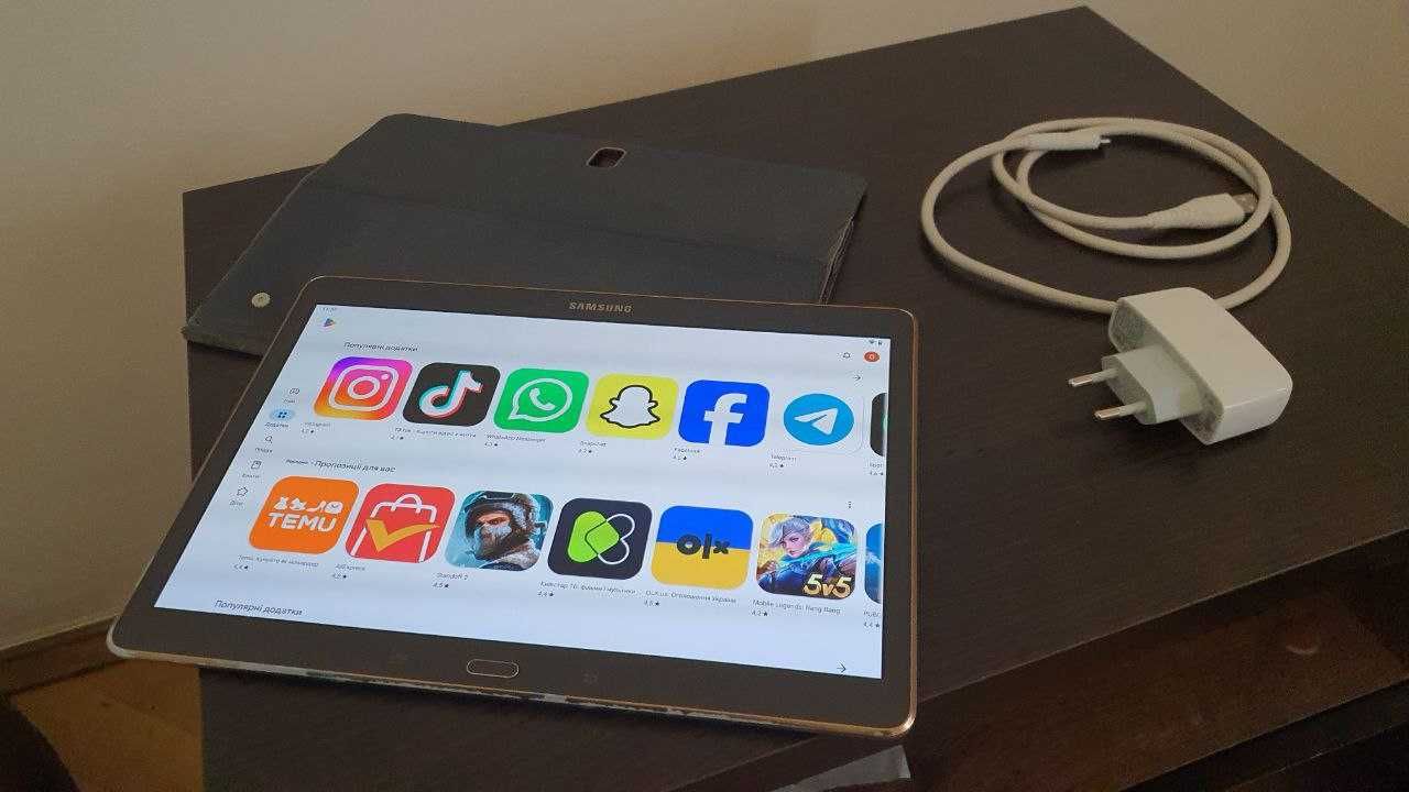 2k Ігровий планшет Samsung Tab S 16GB T800 8 ядер Чудовий стан!