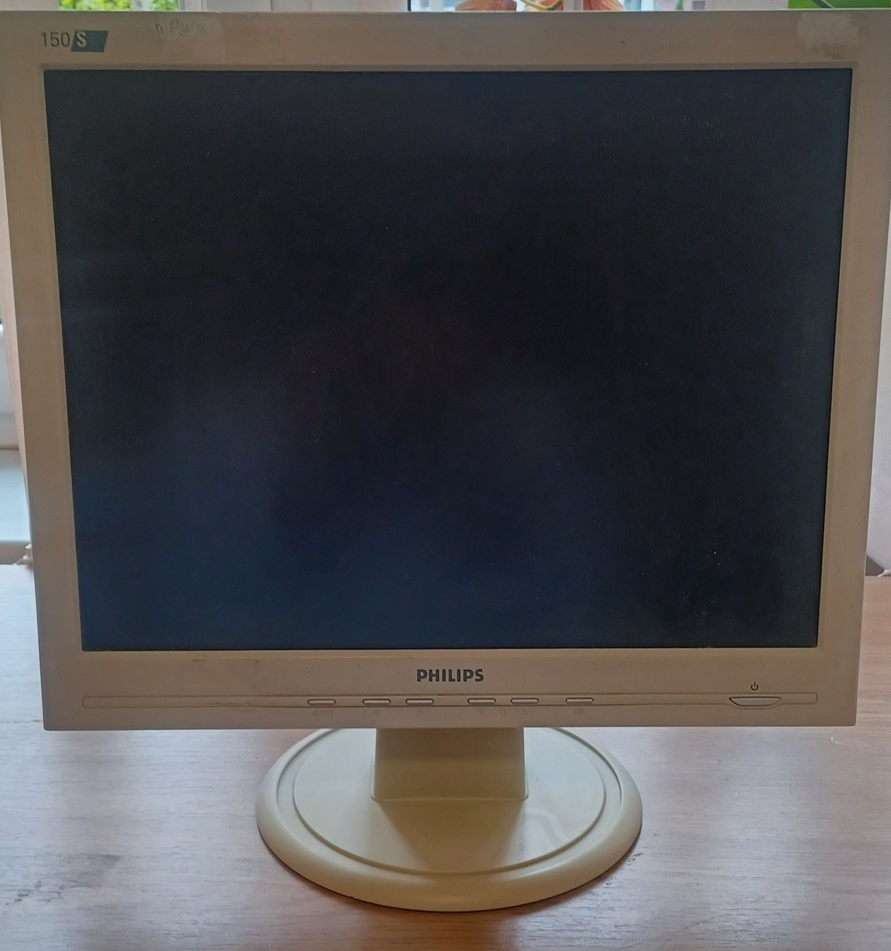 Monitor philips uszkodzony