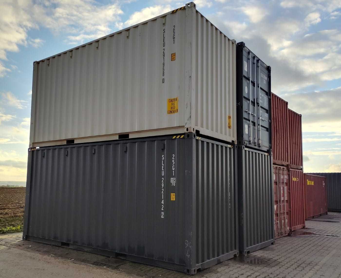 Kontener morski, magazynowy 6 m, 20 ft DV ONE WAY