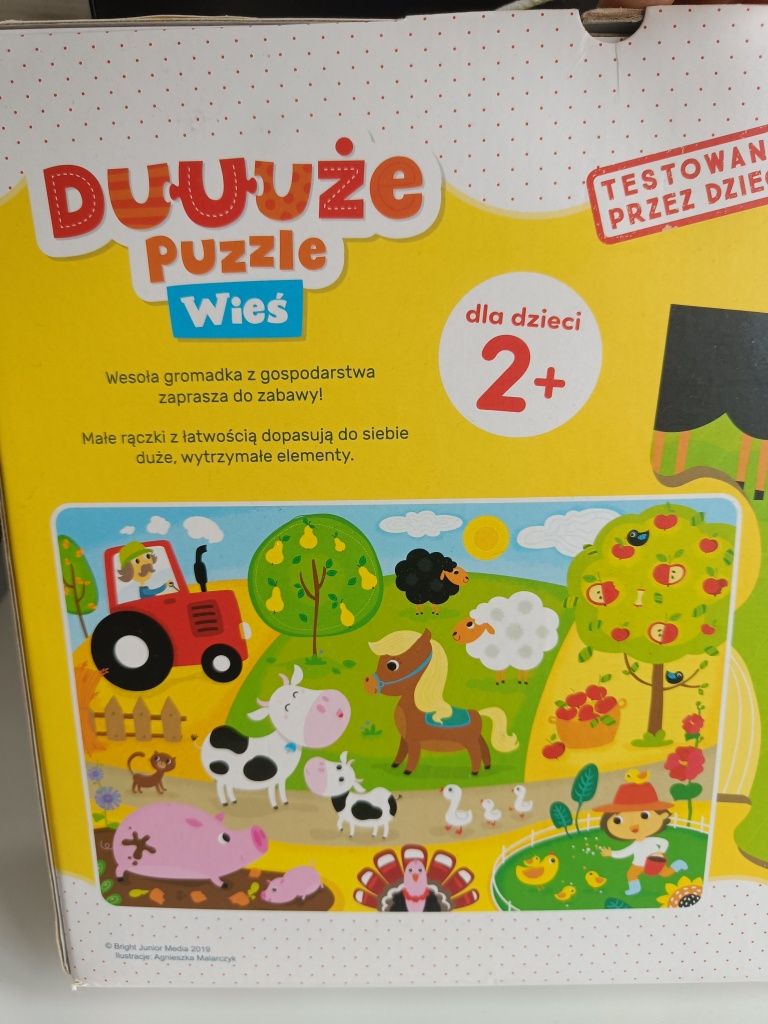 Duże puzzle Farma Czuczu