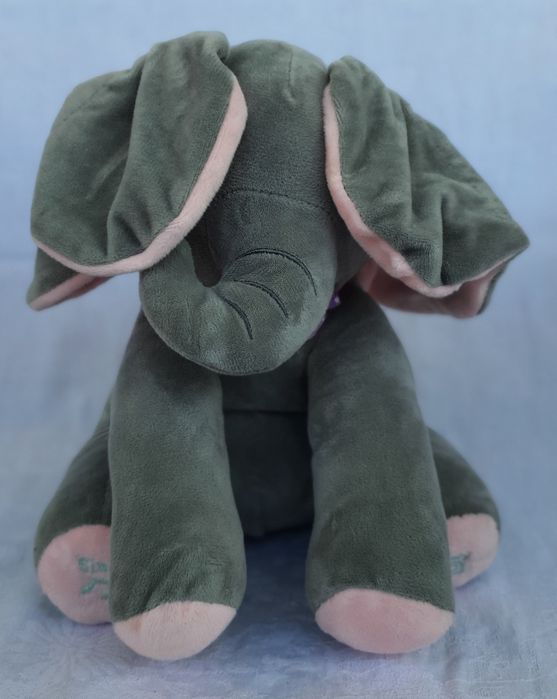 Zabawka, interaktywny słoń peekaboo