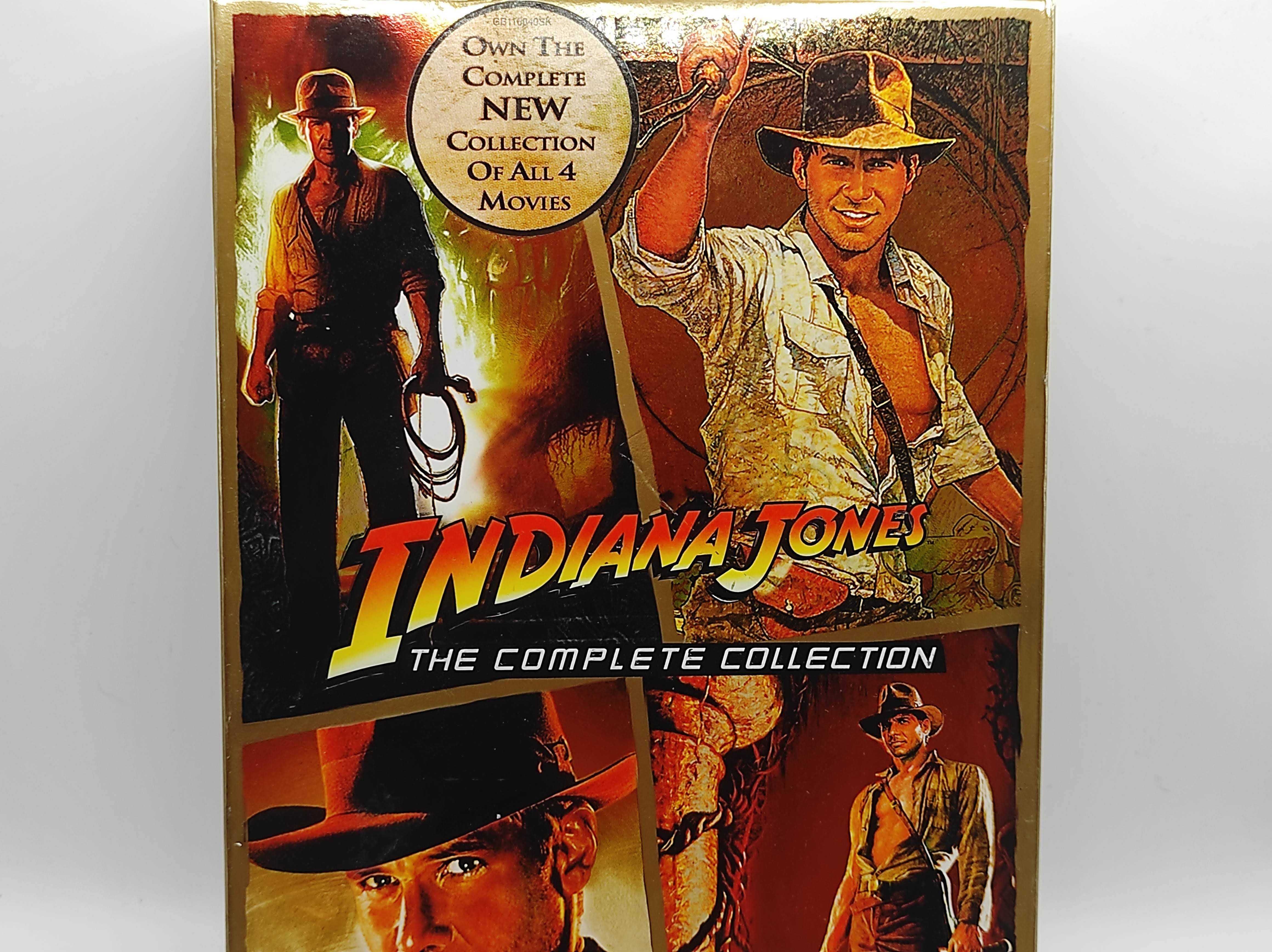 DVD filmy Indiana Jones zestaw kolekcja 4x DVD