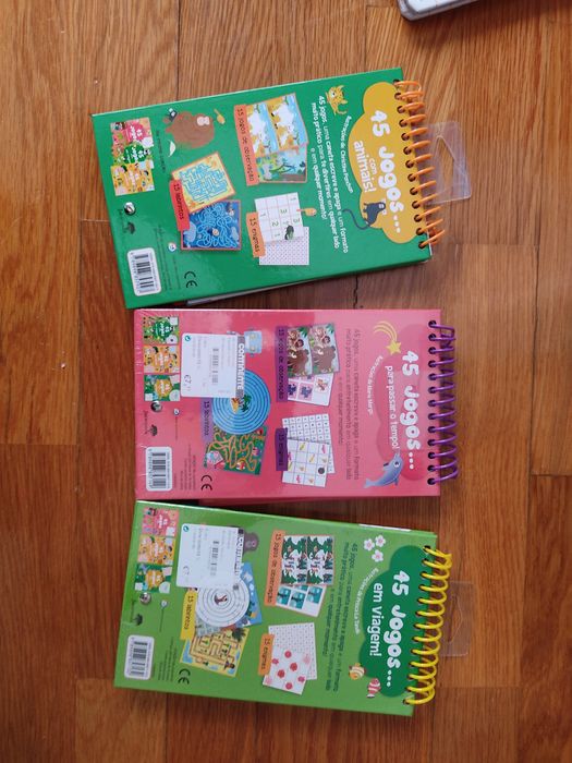 Livros de passatempos + 4 anos