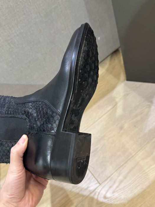 Сапоги натуральная кожа Италия 39-39.5