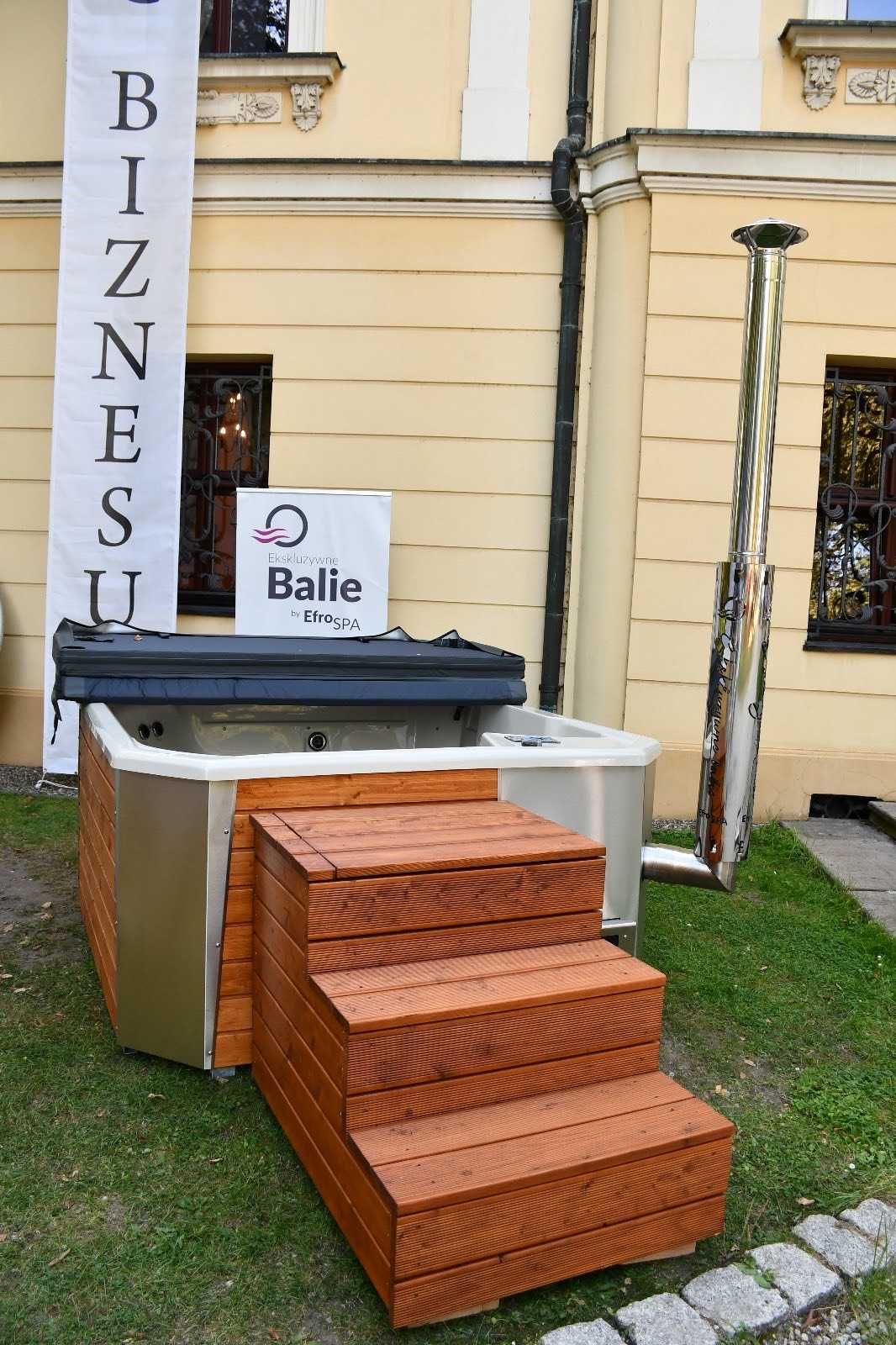Ekskluzywne JACUZZI, Balia ogrodowa, Bania, Balie URLOP DO 11.08.2025