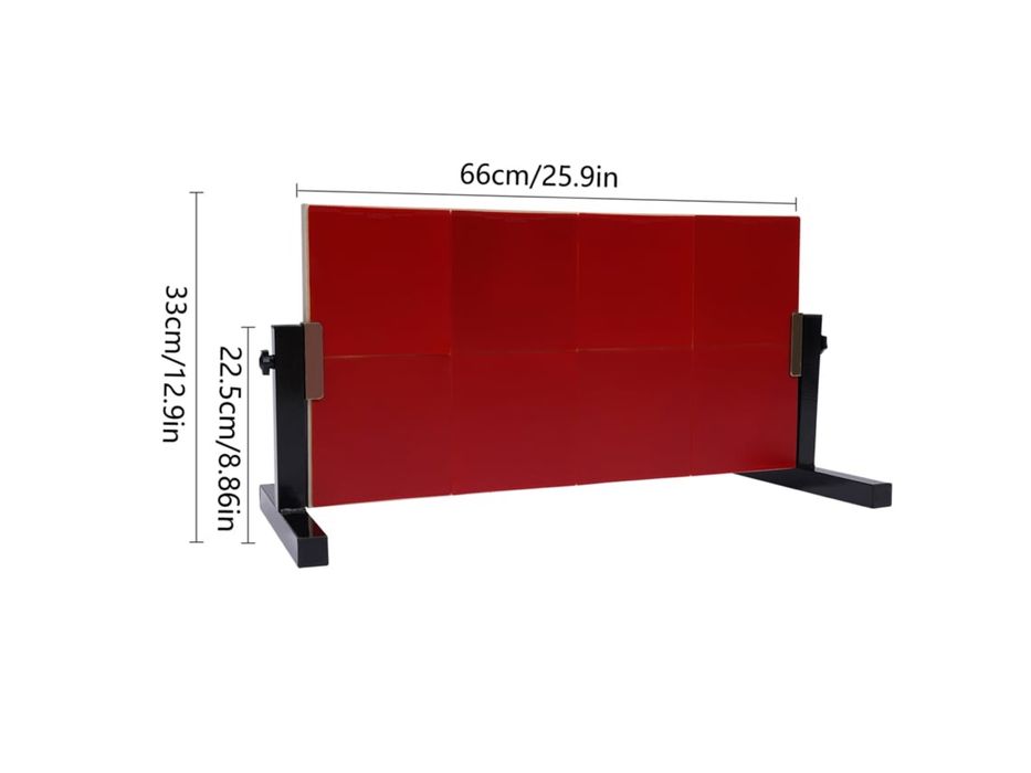 Tabela de retorno de tenis de mesa, ping pong, 8 borrachas de topo