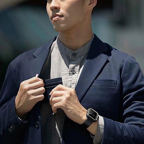 Etui Uniq Moduo na Apple Watch 4/5/6/7/8/SE/SE2/40/41mm - czarno-muszt