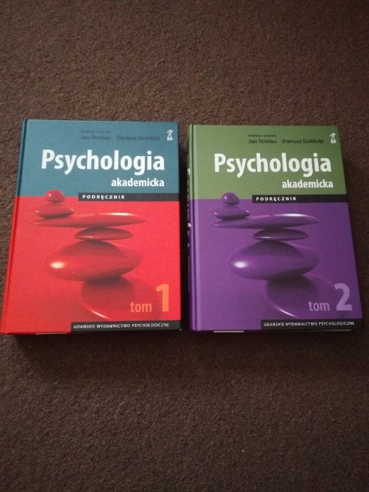 Psychologia podręcznik akademicki - Strelau Doliński oba tomy- I i II