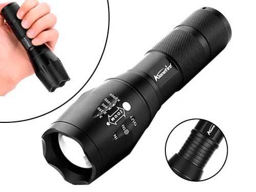 Ручной тактический фонарь с фокусировкой луча «Феникс»