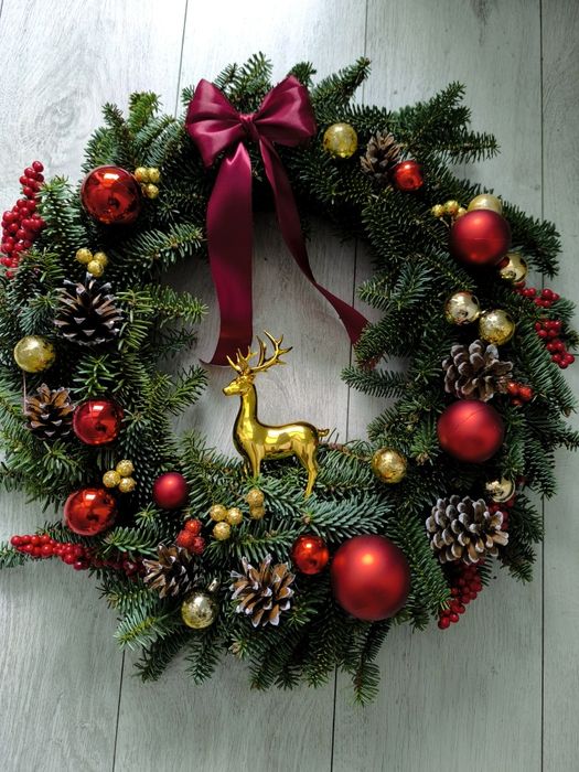 Wianek na drzwi jodła nobilis