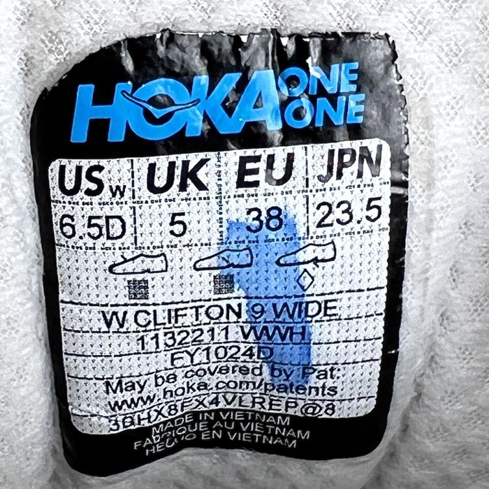 Кросівки Hoka Clifton 9 1132211 розмір 38 оригінал