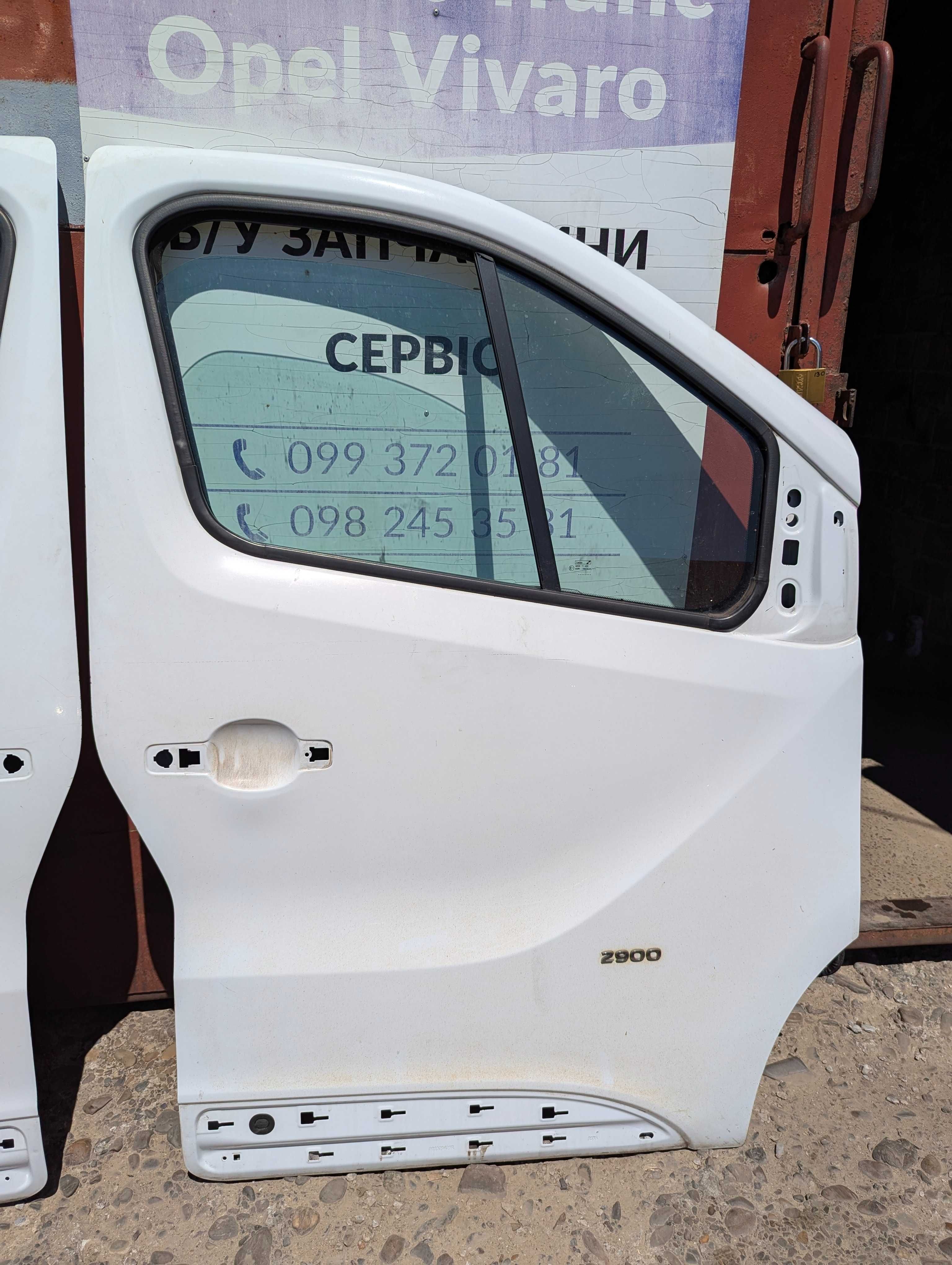 Двері передні праві ліві Renault Trafic 3 Opel Vivaro 3 2015