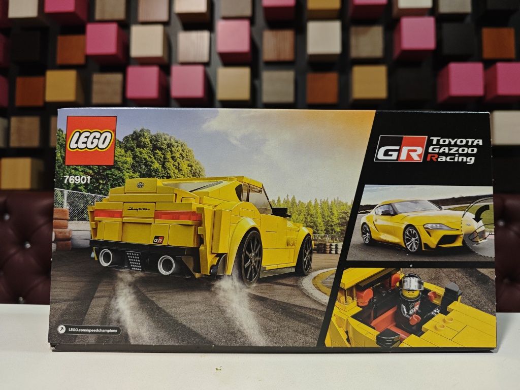 Конструктор LEGO Speed Champions 76901 Toyota GR Supra (299 деталей)