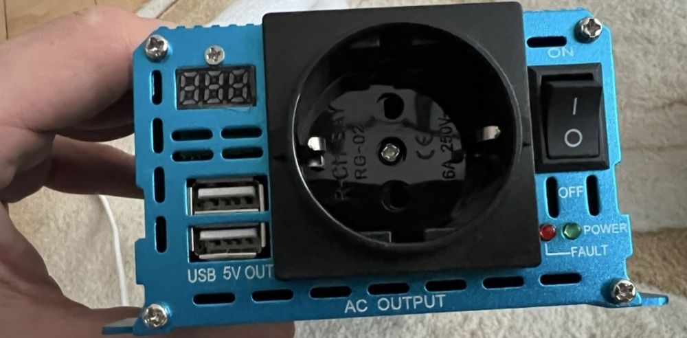 Готовая система ИБП ДЖБ бесприбойник акумулятор инвертор и зарядка