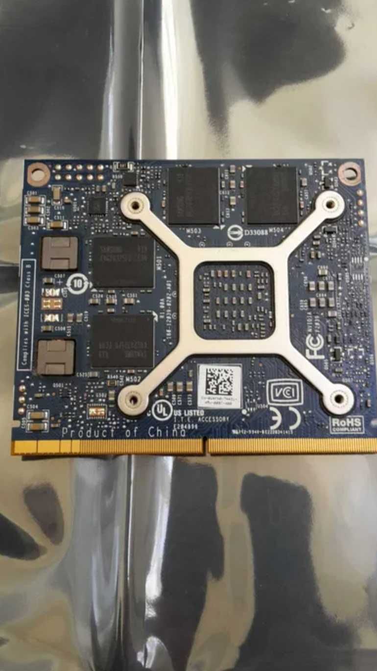 Видеокарта 2gb k2100m nvidia для imac 2010-2011
