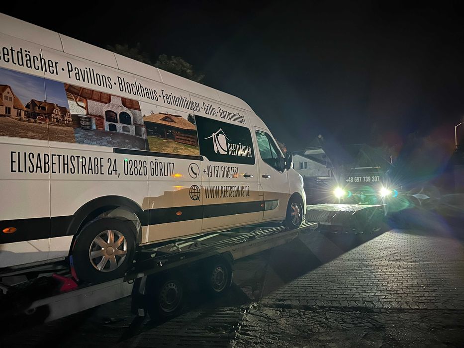 -> Transport Pojazdów Holowanie Przewóz Pomoc Drogowa 24/7 Niemcy