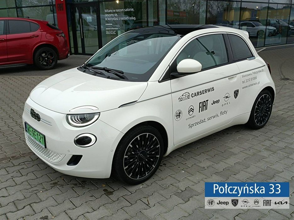 Fiat 500 BEV | 118 KM | La Prima | dużo pakietów |Wyprzedaż demo